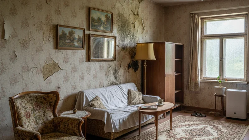 رطوبت ویلا در شمال